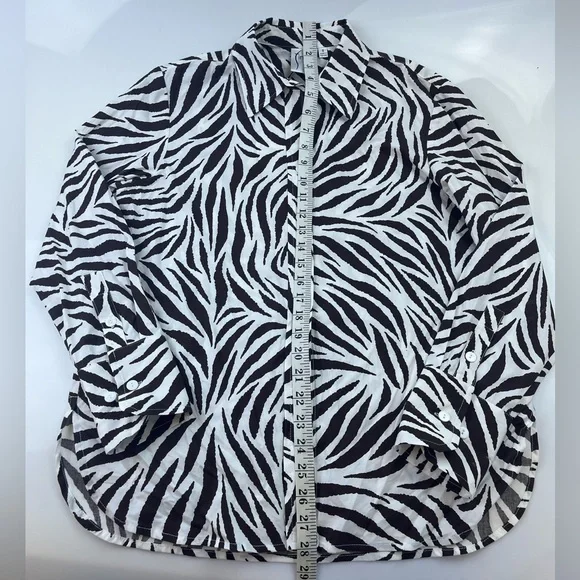 Finley Zebra Print Alicia Shirt N265-13